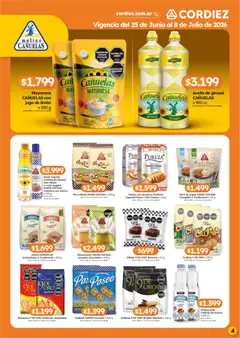 Vista previa Cordiez ofertas válido desde el 25/06/2026 | Página: 4