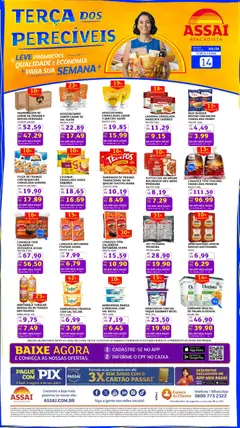 Assaí Atacadista ofertas - CE - Pré-Visualização do folheto da loja Assaí Atacadista, válido de 14/07/2026