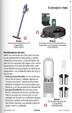 Vista previa de iRobot Roomba combo 505 aspiradora y trapeador con estación autowash, Roomba combo 505 aspiradora y trapeador con estación autowash, nuevo folleto de la tienda, válido en México a partir del 01/09/2026 | Página: 17