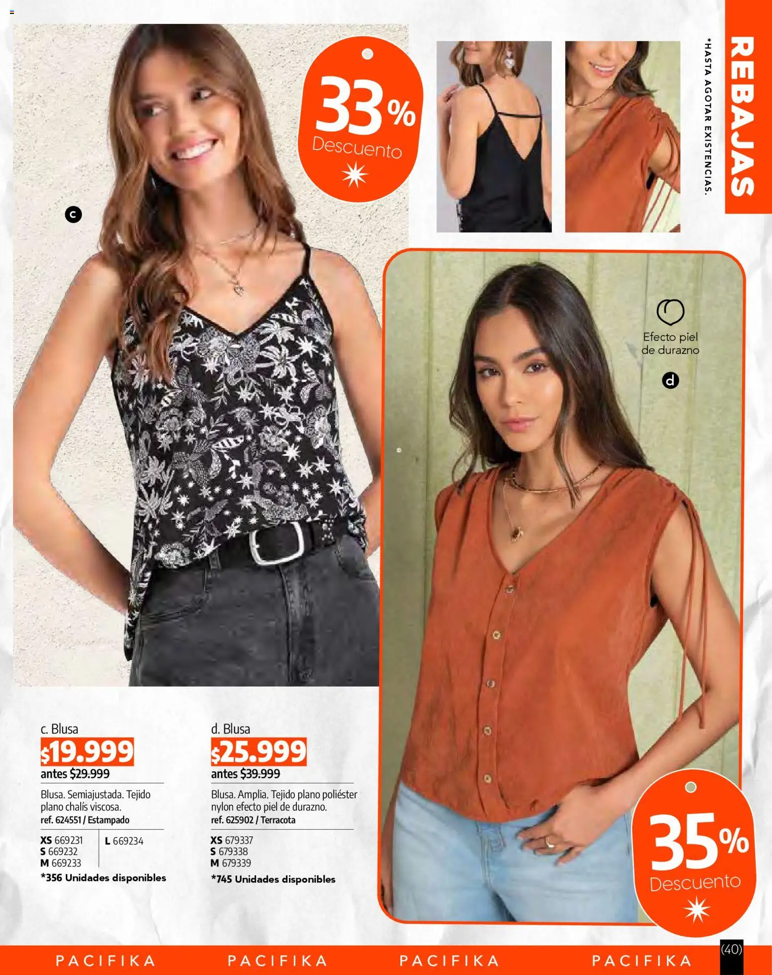 Pacifika revista - valida desde el 01.03.2026 | Página: 263 | Productos: Blusa, Durazno