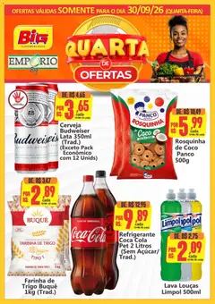 Big Supermercados ofertas do Dia - Pré-Visualização do folheto da loja Big Supermercados, válido de 30/09/2026