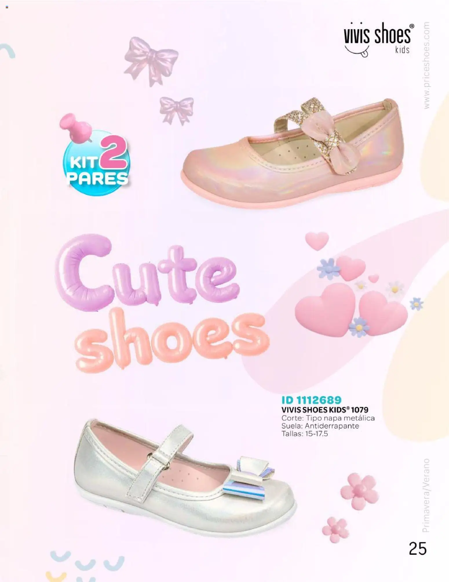 Nuevas ofertas de Price Shoes válidas en toda la República Mexicana desde el 25.04.2026. ¡Encuentra las mejores ofertas en Price Shoes catálogo Kids todo en uno! | Página: 25