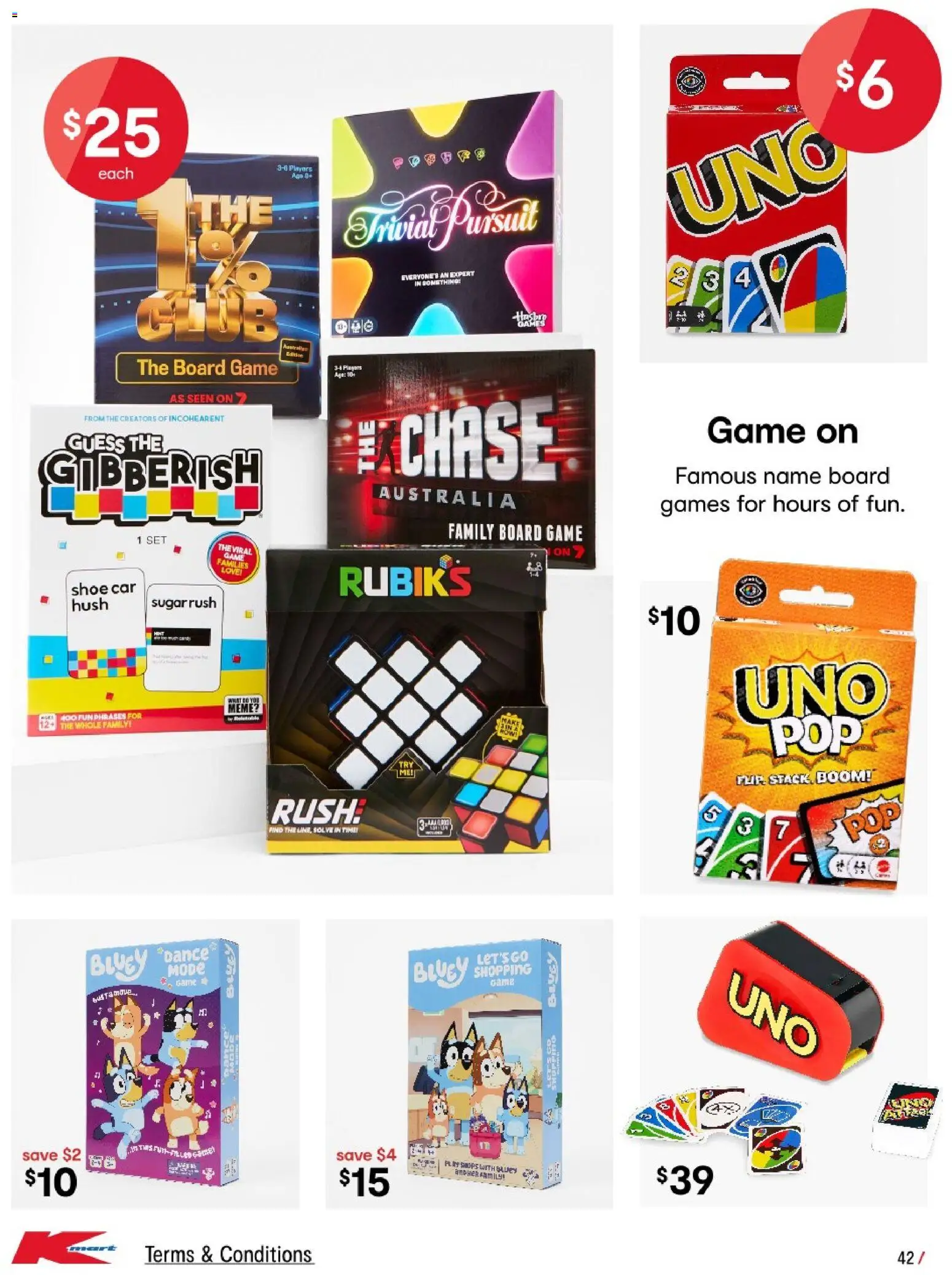Kmart catalogue - valid from 17/09/2026 | Page: 42 | Products: Dance, Game