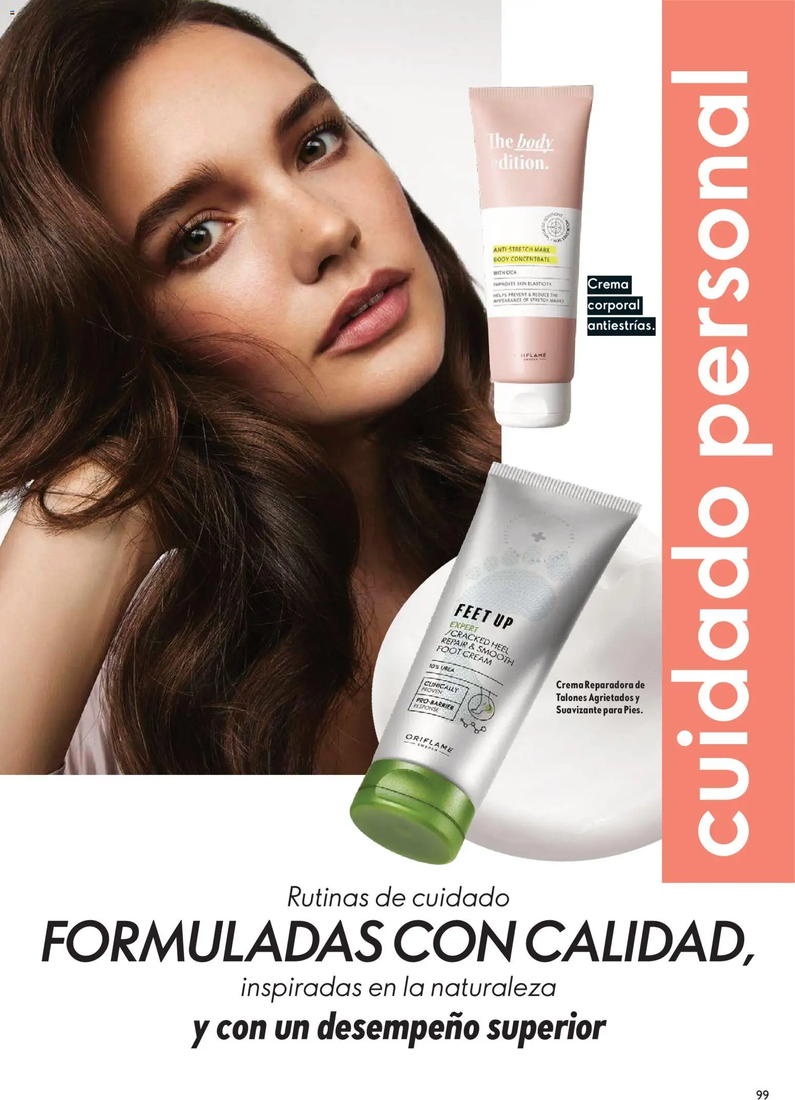 Oriflame revista - valida desde el 20/06/2026 | Página: 99 | Productos: Crema, Body, Suavizante