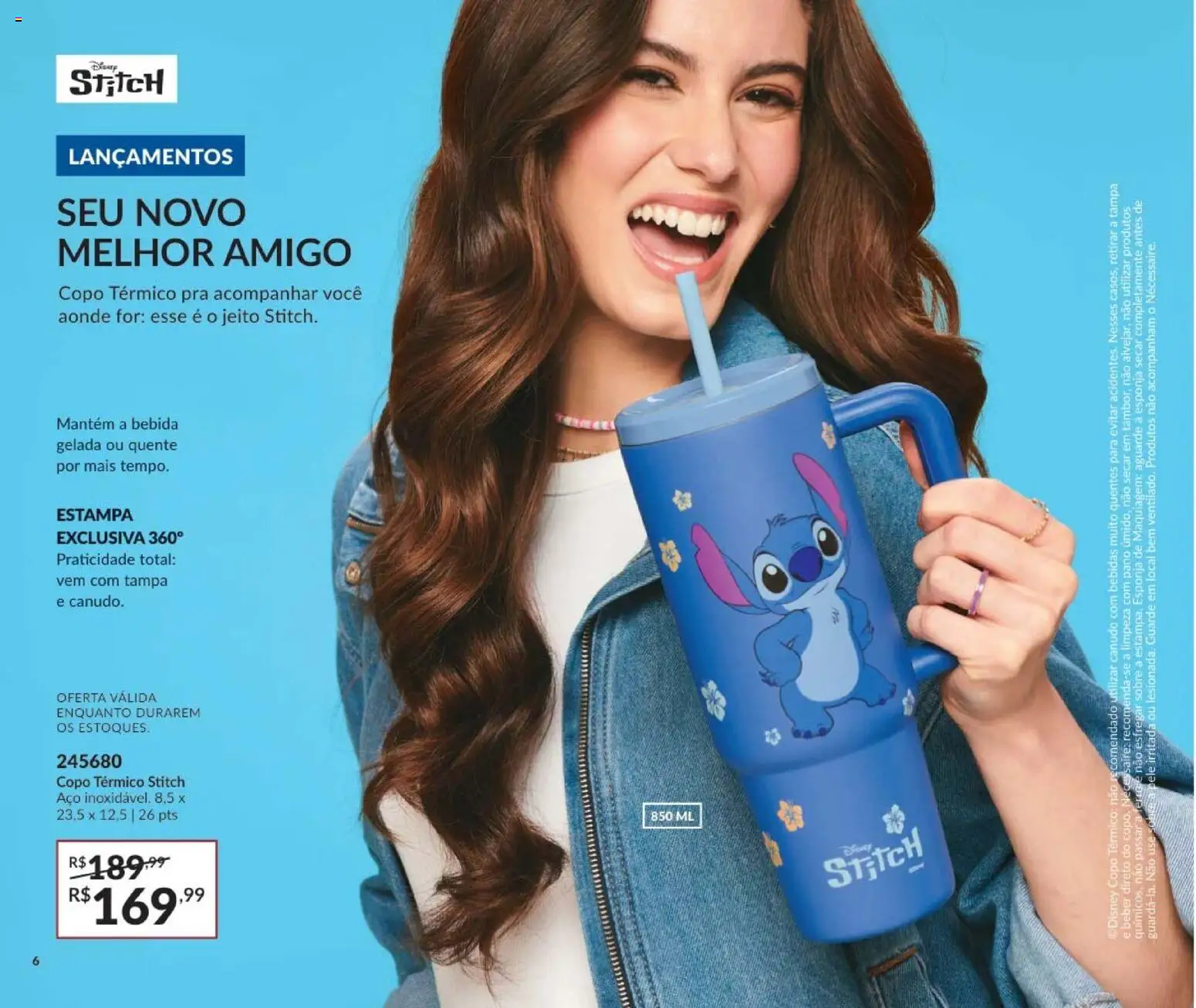 Avon Folheto - válido de 21/05/2026 | Página: 6 | Produtos: Maquiagem, Esponja, Necessaire, Bebida