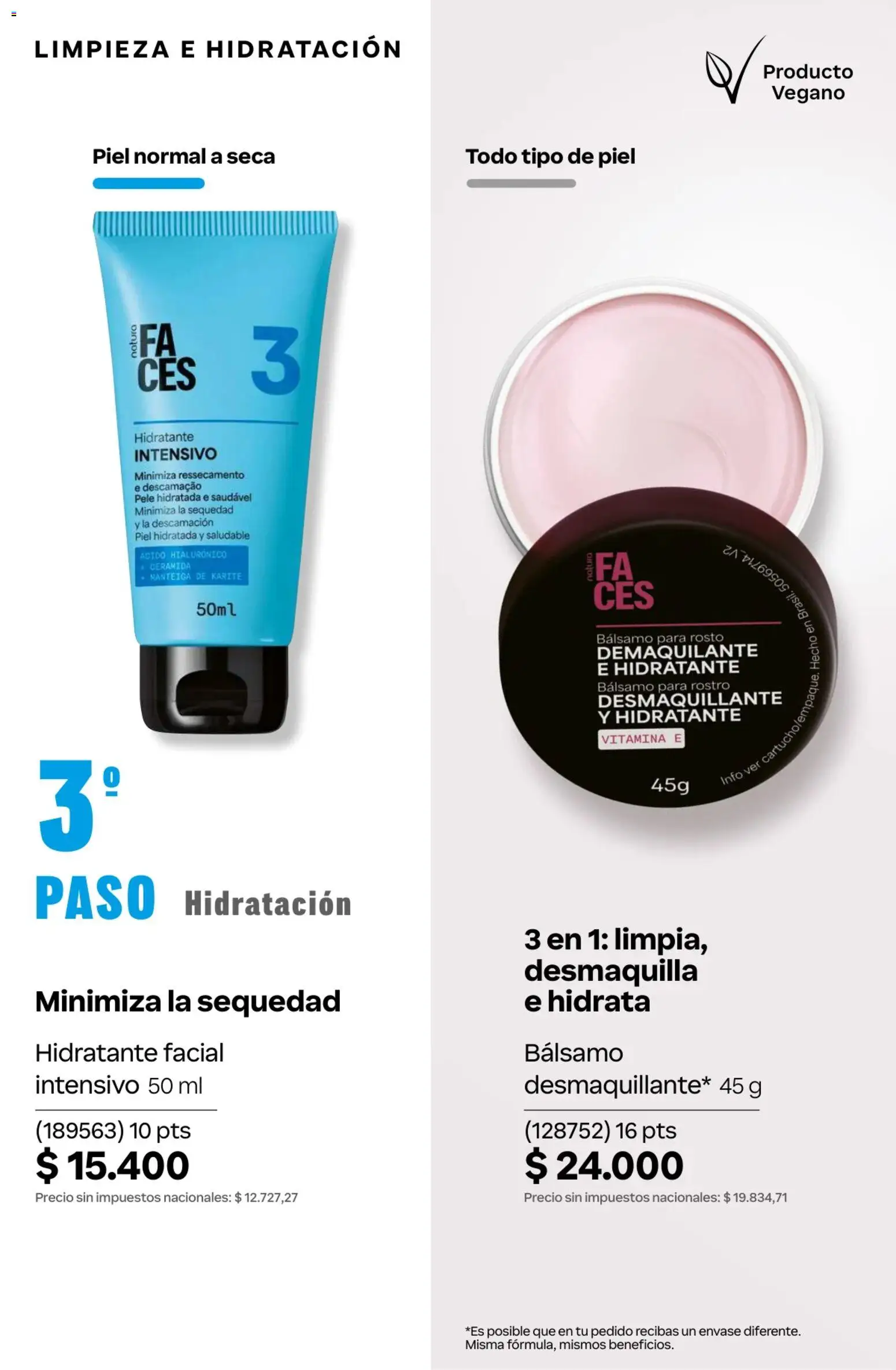 Catálogo Natura Ciclo 7 │ válido desde el 06.05.2026 | Página: 165 | Productos: Desmaquillante, Bálsamo