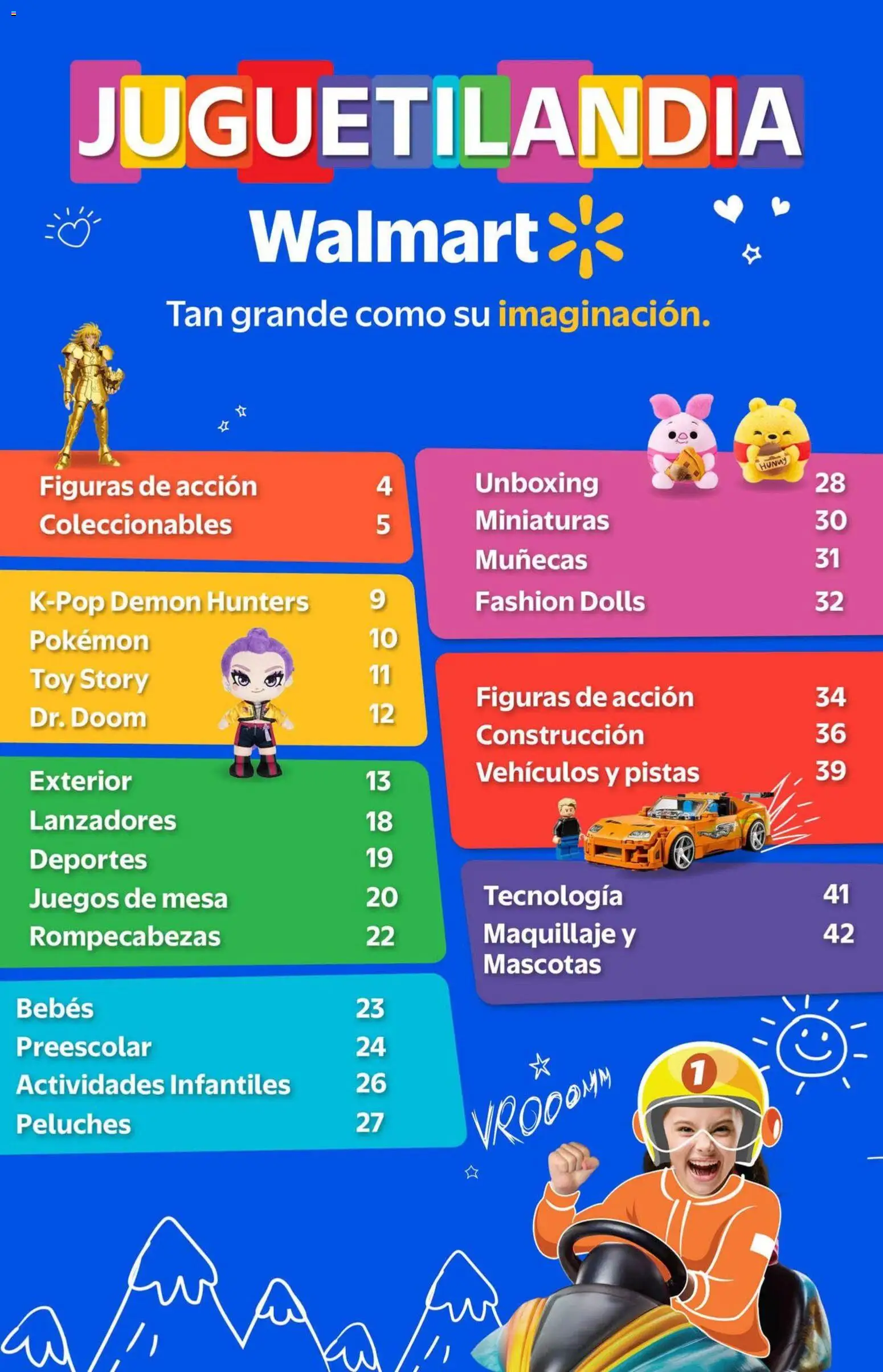 Nuevas ofertas de Walmart válidas en toda la República Mexicana desde el 16/10/2026. ¡Encuentra las mejores ofertas en Walmart folleto Juguetilandia! | Página: 3
