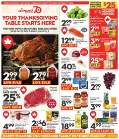 Preview of Longo's weekly flyer / circulaire from shop Longo's valid from Oct 1, 2026