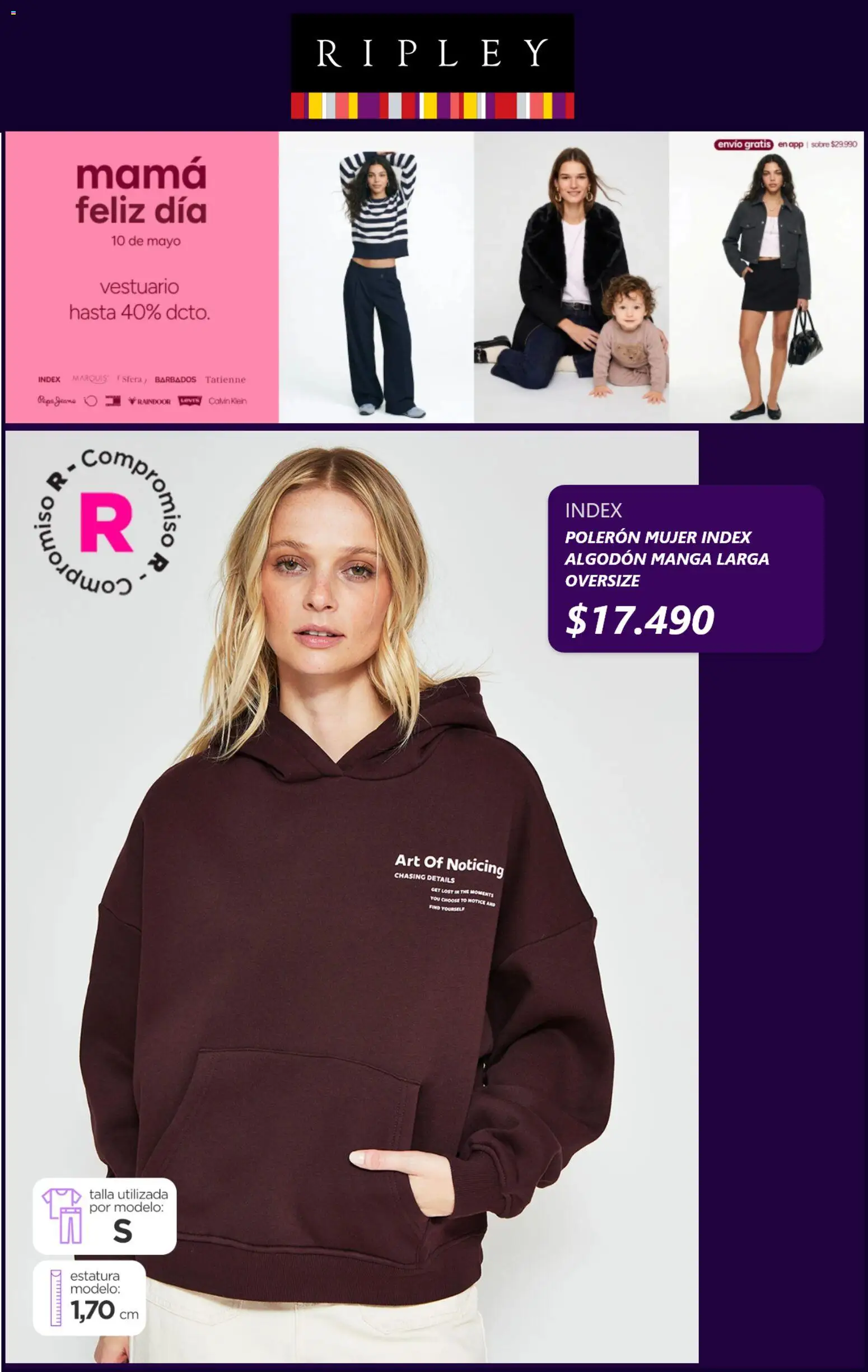 Ripley Ofertas  │ válido desde el 23.04.2026 | Página: 3 | Productos: Manga, Algodón, Sobre, Poleron