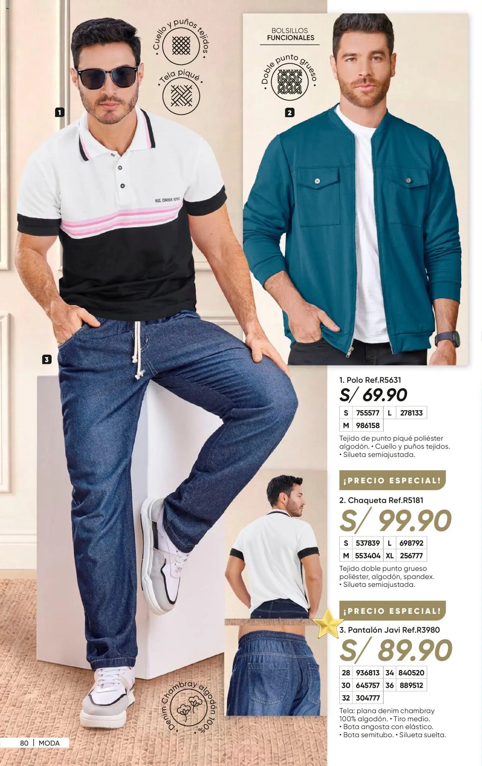 Catálogo Azzorti válido desde 31/08/2026 | Página: 86 | Productos: Cuello, Chaqueta, Bolsillos, Algodón