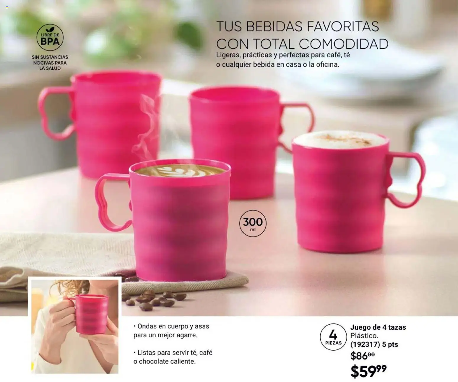 Nuevas ofertas de AVON válidas en toda la República Mexicana desde el 31/07/2026. ¡Encuentra las mejores ofertas en AVON Casa & Estilo 12 2026! | Página: 37 | Productos: Café, Chocolate, Juego, Té