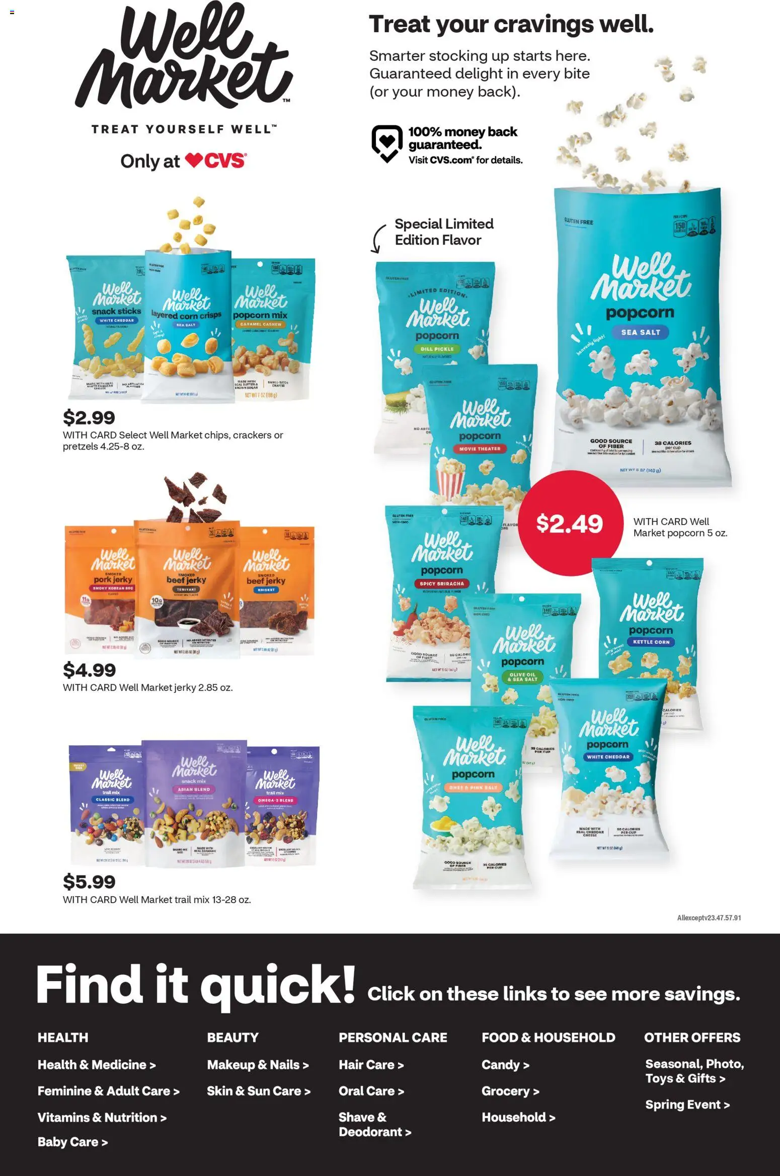 CVS Pharmacy Weekly Ad - MA - valid from 19.04.2026 | Page: 7 | Products: Corn, Butter, Deodorant, Kettle