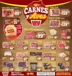 Vista previa de Casa Ley folleto Carnes y Aves, nuevo folleto de la tienda, válido en México a partir del 23/06/2026