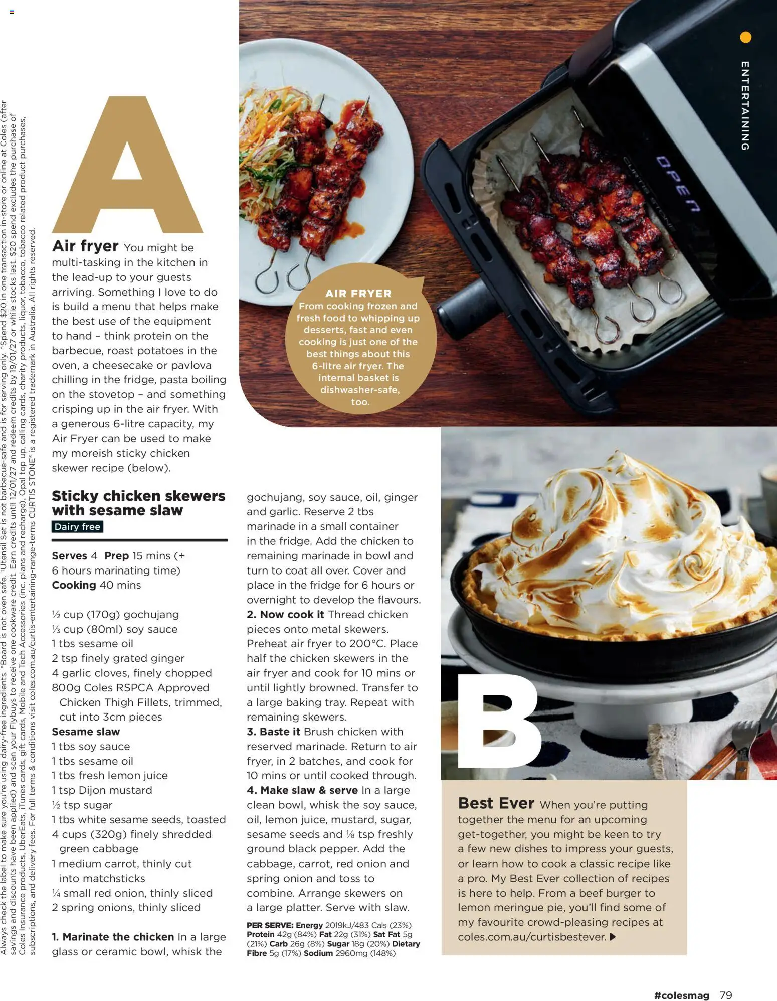 Coles catalogue - valid from 01/10/2026 | Page: 79 | Products: Chicken, Coat, Soy sauce, Fridge