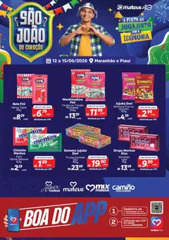 Mateus ofertas Boa do App - Pré-Visualização do folheto da loja Mateus, válido de 12.06.2026