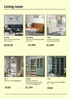 Preview of IKEA catalogue  - valid from 01.05.2026 | Page: 4 | Products: Sofa, Shelf