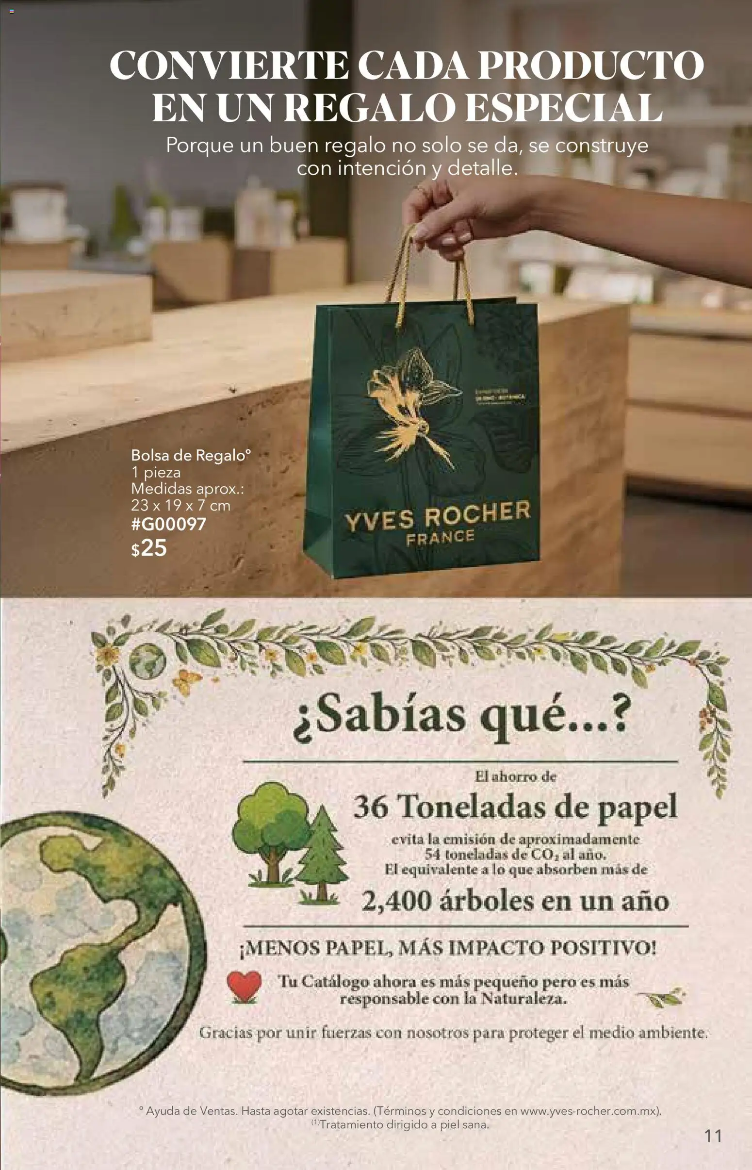Nuevas ofertas de Yves Rocher válidas en toda la República Mexicana desde el 25/08/2026. ¡Encuentra las mejores ofertas en Yves Rocher campaña 12 2026! | Página: 11 | Productos: Bolsa