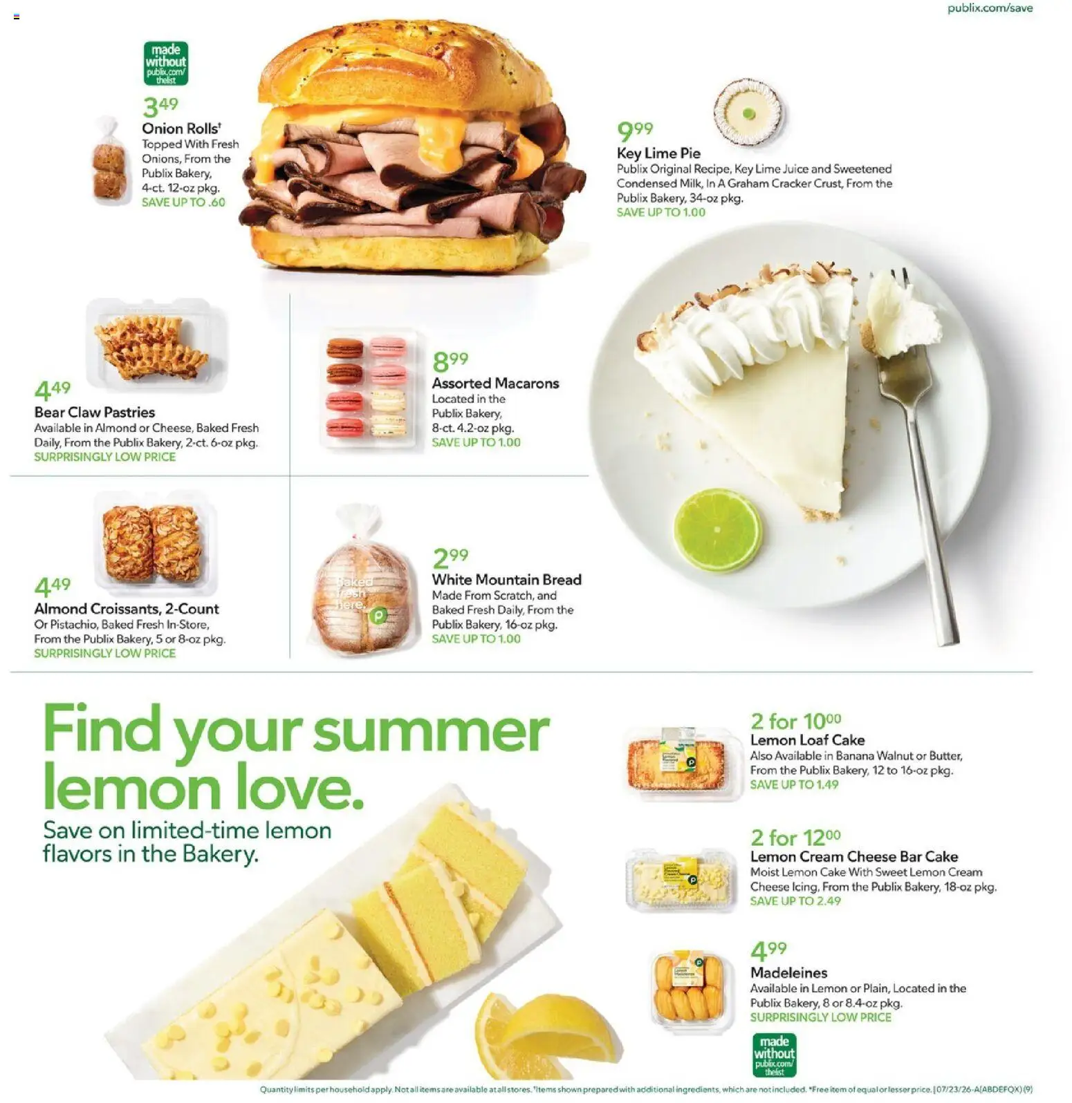 Publix Weekly Ad - valid from 07/22/2026 | Page: 9