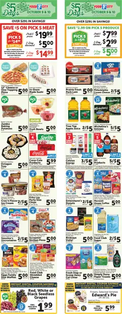 Preview of Food City weekly ads valid from 10/07/2026