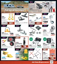 Preview of Repco catalogue - valid from 09/09/2026 | Page: 13 | Products: Accessories, Torch, Tools, Trailer