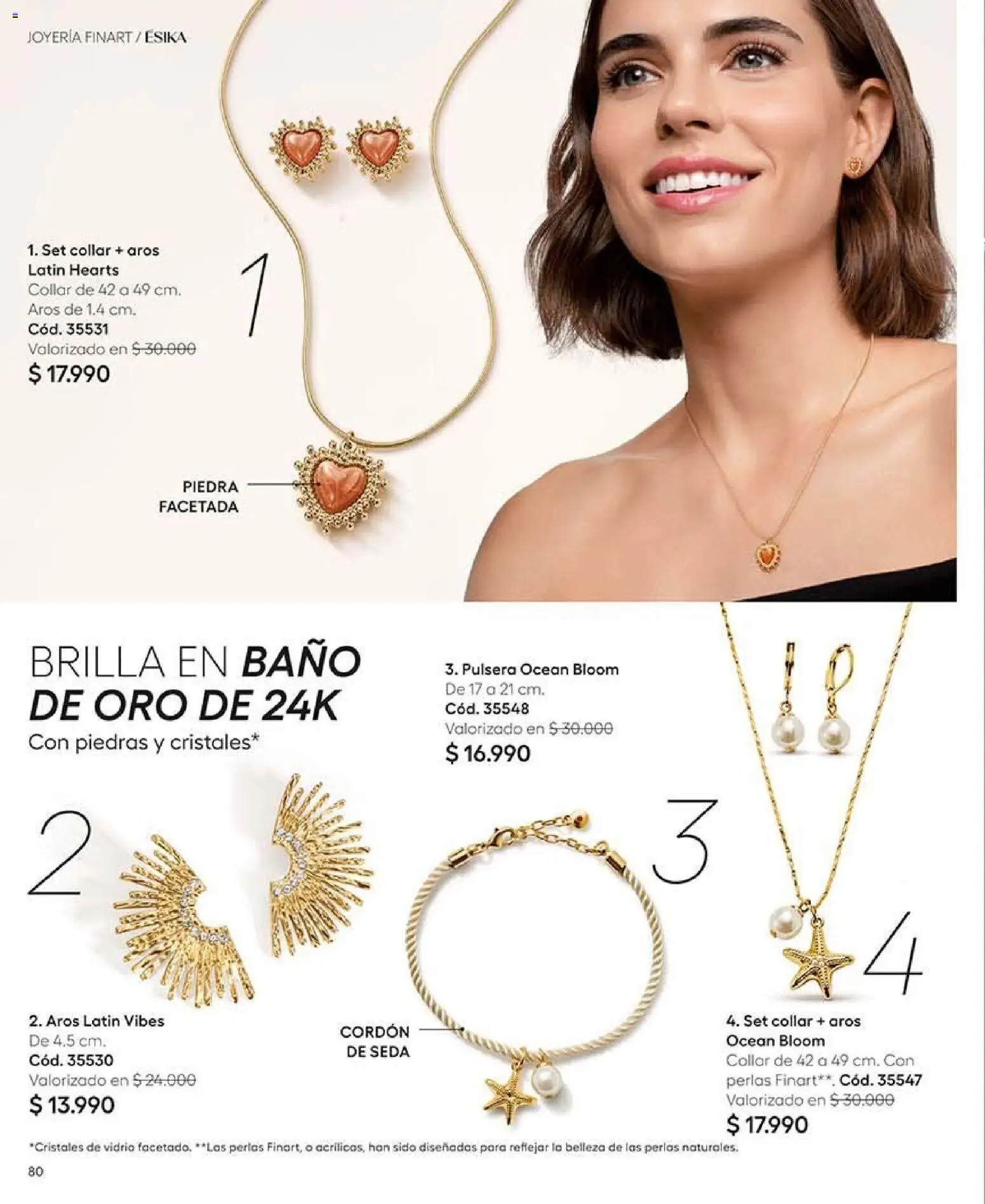 Catálogo Ésika Campaña 16 │ válido desde el 28.09.2026 | Página: 84 | Productos: Baño, Pulsera, Collar, Aros