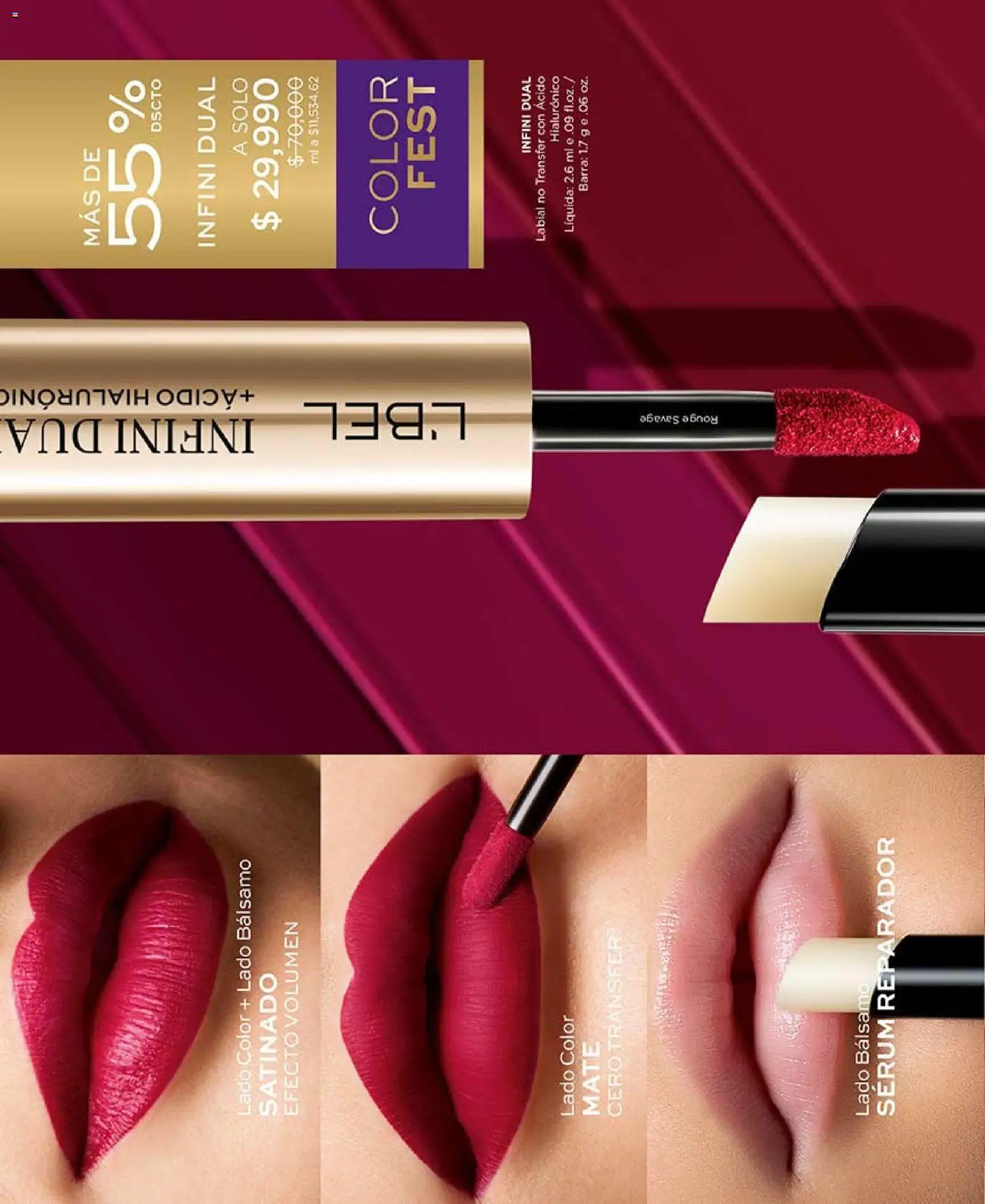 L'Bel revista - valida desde el 17.07.2026 | Página: 46 | Productos: Bálsamo, Serum