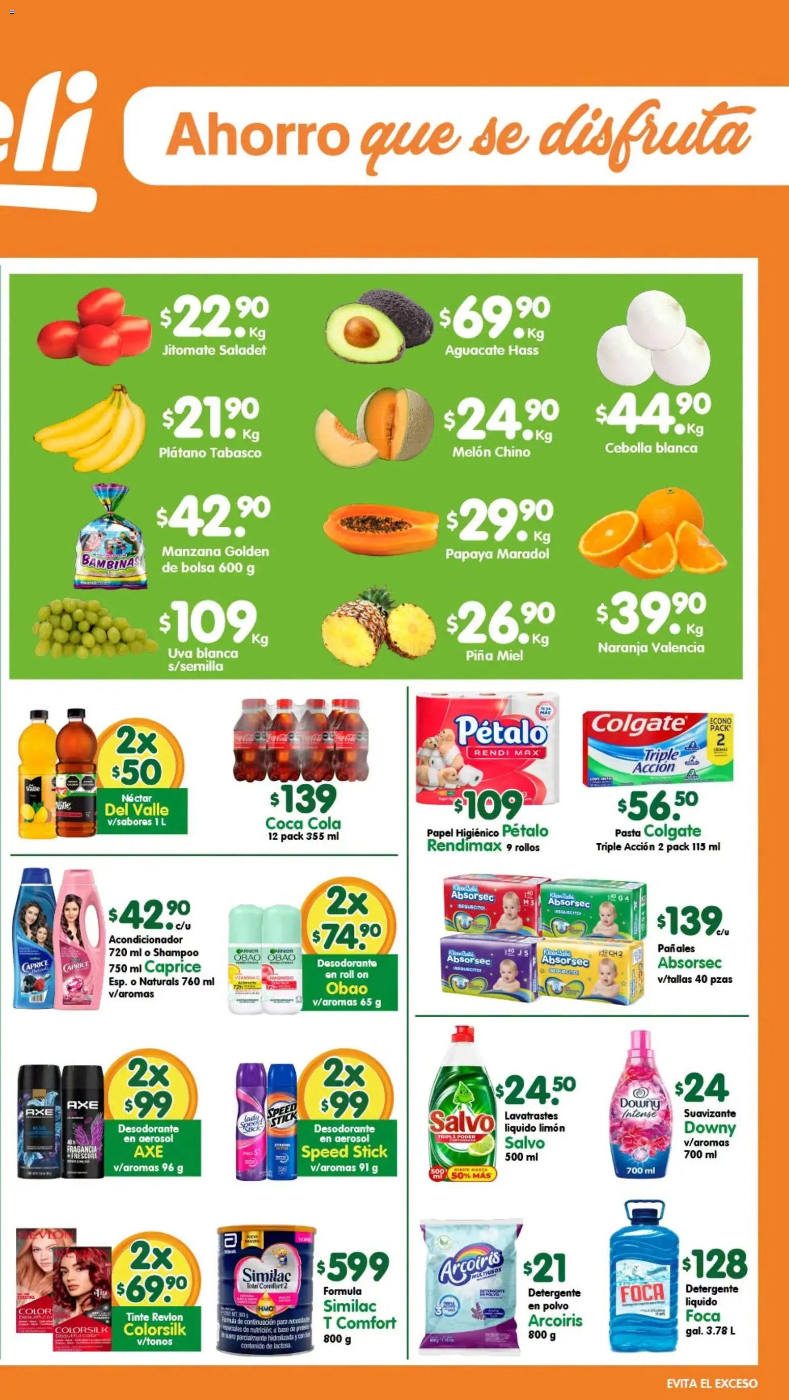 Nuevas ofertas de Arteli válidas en toda la República Mexicana desde el 03/08/2026. ¡Encuentra las mejores ofertas en Arteli folleto Express! | Página: 2 | Productos: Manzana, Piña, Pasta, Suavizante