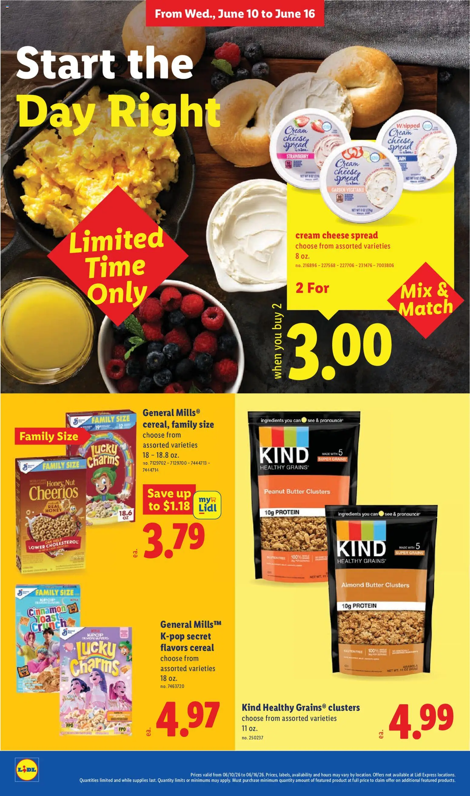 Lidl Weekly Ad - valid from 10.06.2026 | Page: 28 | Products: Butter, Cheese, Cream