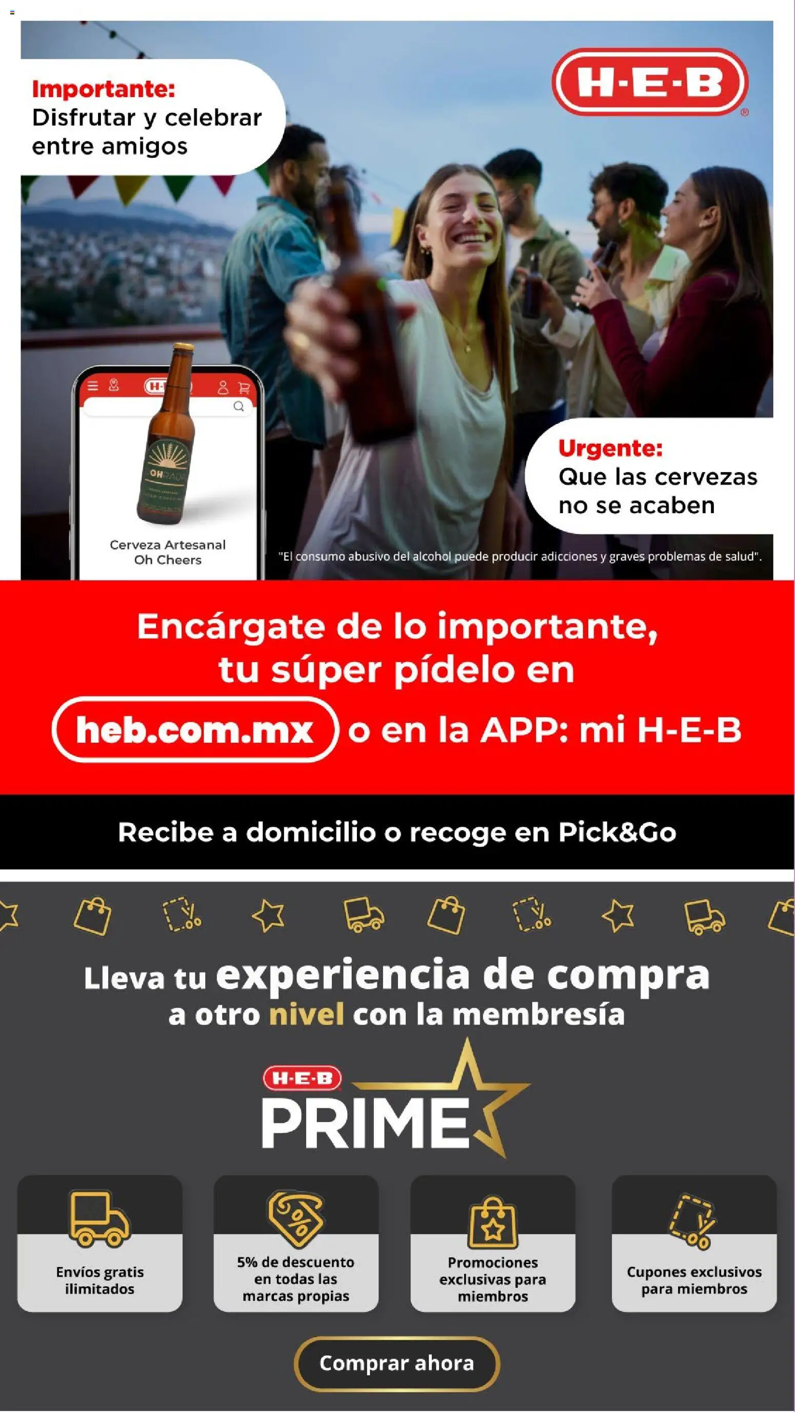 Nuevas ofertas de H-E-B válidas en toda la República Mexicana desde el 09/10/2026. ¡Encuentra las mejores ofertas en H-E-B folleto! | Página: 2