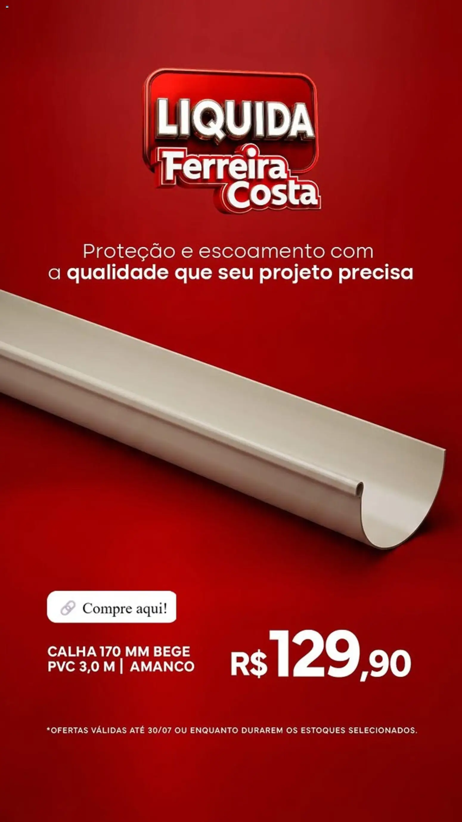 Ferreira Costa Folheto - válido de 15/07/2026 | Página: 5 | Produtos: Calha