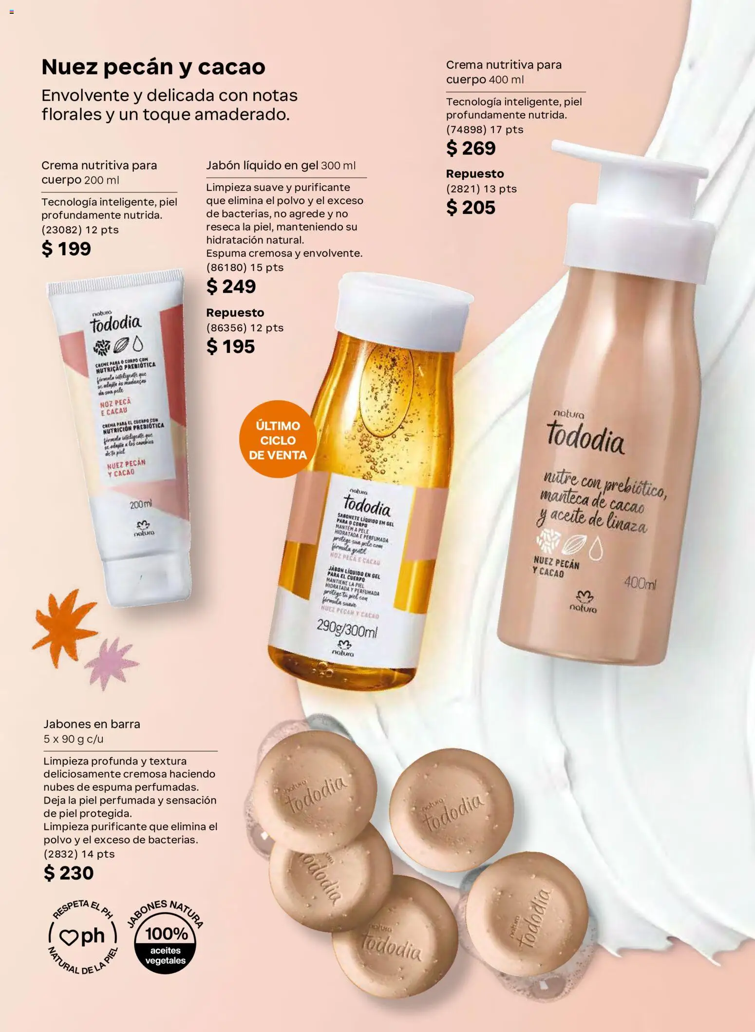 Nuevas ofertas de Natura válidas en toda la República Mexicana desde el 02/10/2026. ¡Encuentra las mejores ofertas en Natura campaña  15 2026! | Página: 103 | Productos: Aceite, Nuez, Espuma, Barra