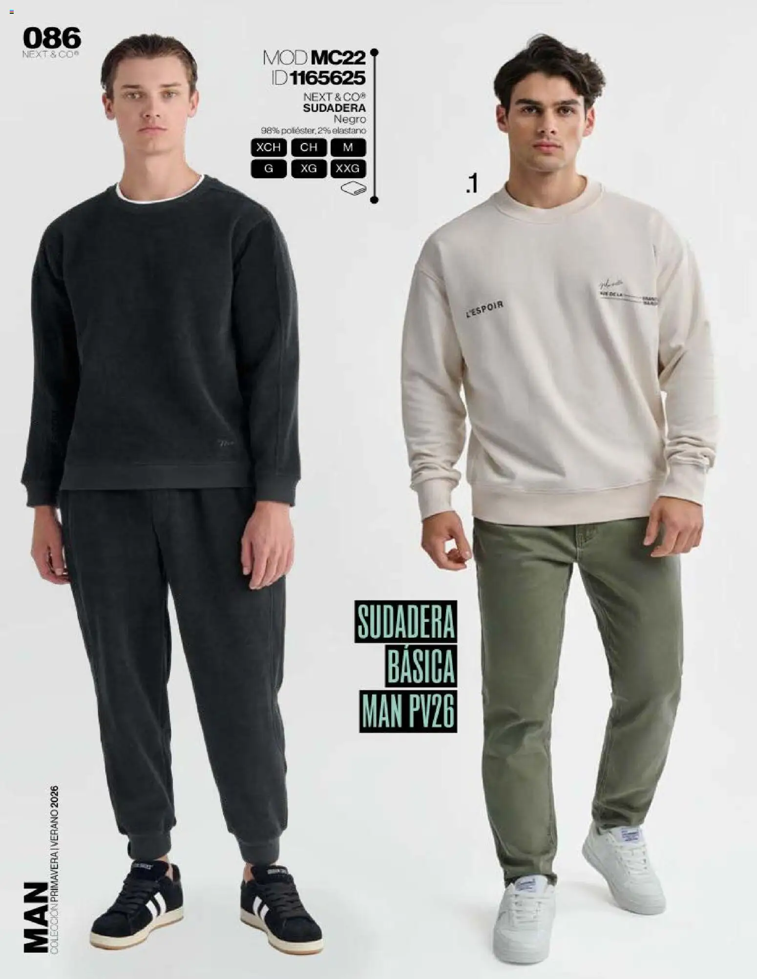 Nuevas ofertas de Price Shoes válidas en toda la República Mexicana desde el 03.04.2026. ¡Encuentra las mejores ofertas en Price Shoes catálogo Man! | Página: 86 | Productos: Sudadera