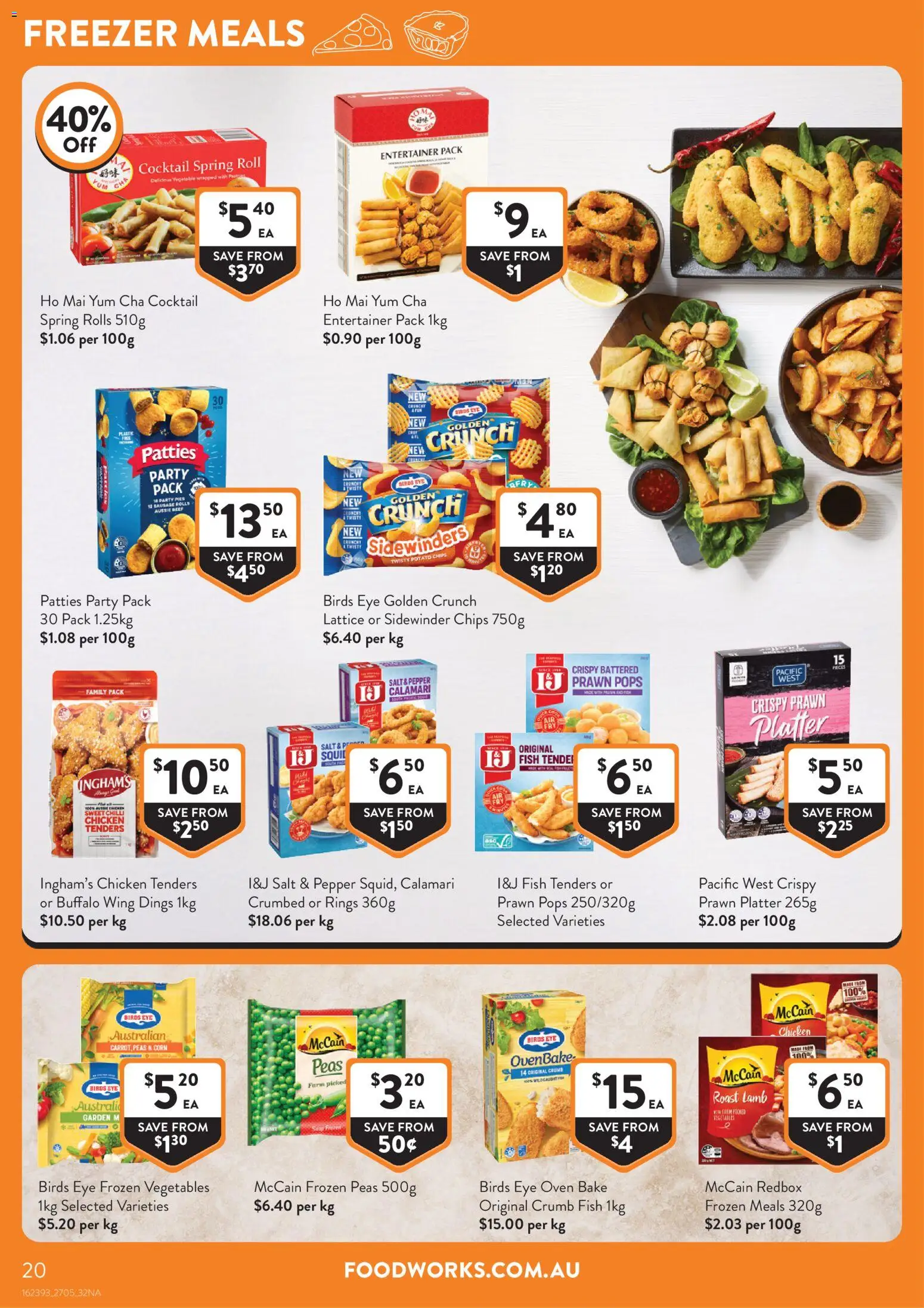 Foodworks catalogue - valid from 25.05.2026 | Page: 20 | Products: Vegetables, Pepper, Sausage, Chilli