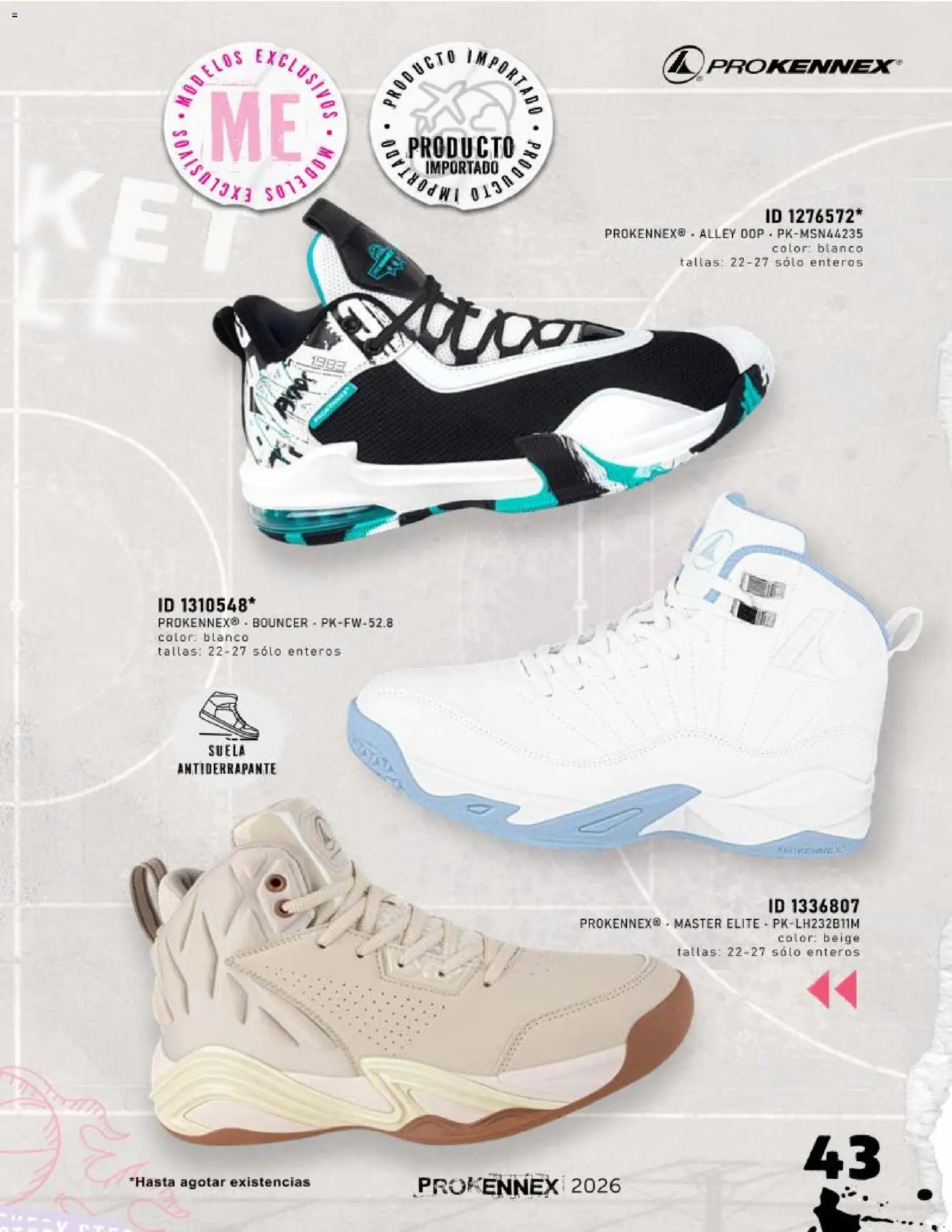 Nuevas ofertas de Price Shoes válidas en toda la República Mexicana desde el 15/09/2026. ¡Encuentra las mejores ofertas en Price Shoes catálogo Prokennex! | Página: 43