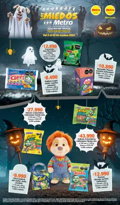 Metro catálogo Halloween -  Vista previa de la revista de la tienda Metro valido desde el 02/10/2026