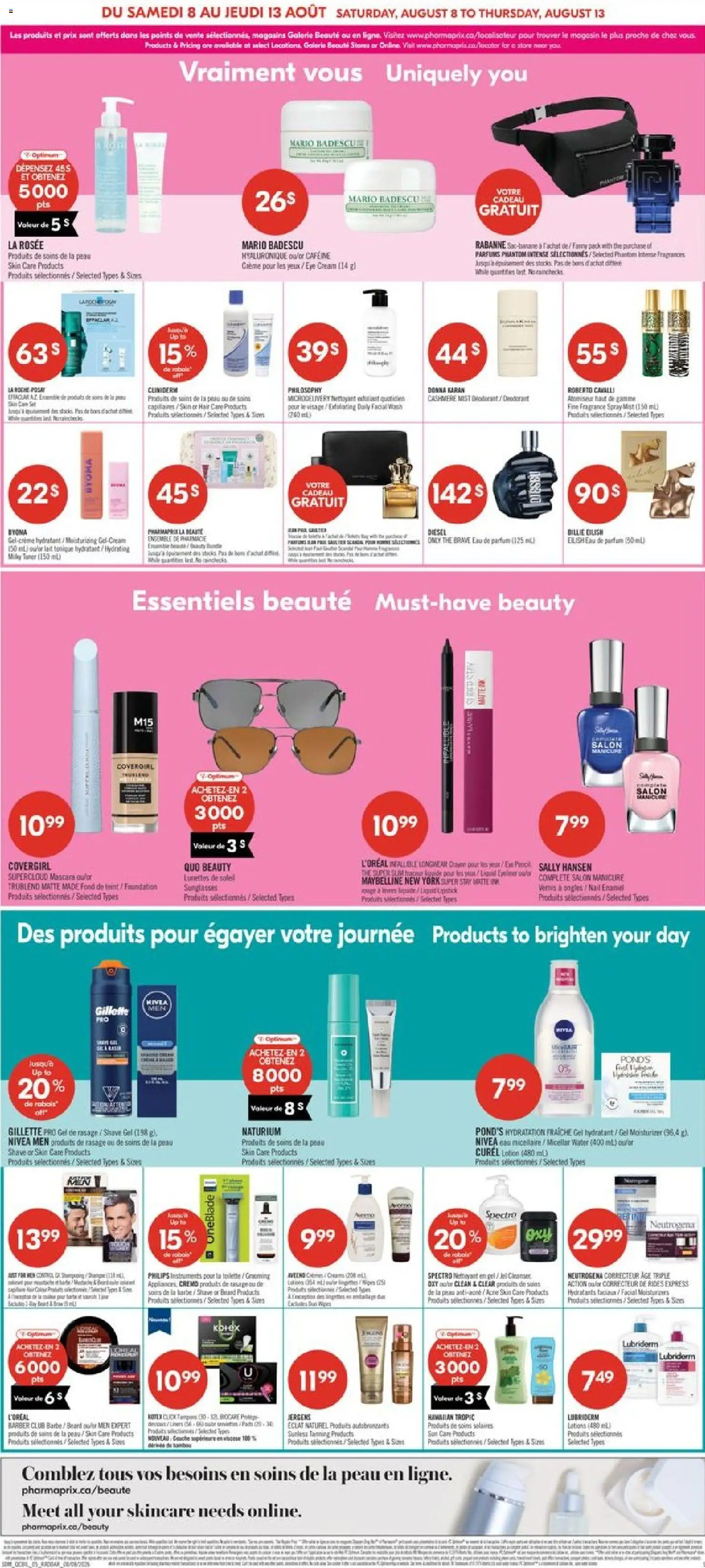 Pharmaprix flyer valid from Aug 7, 2026 | Page: 11