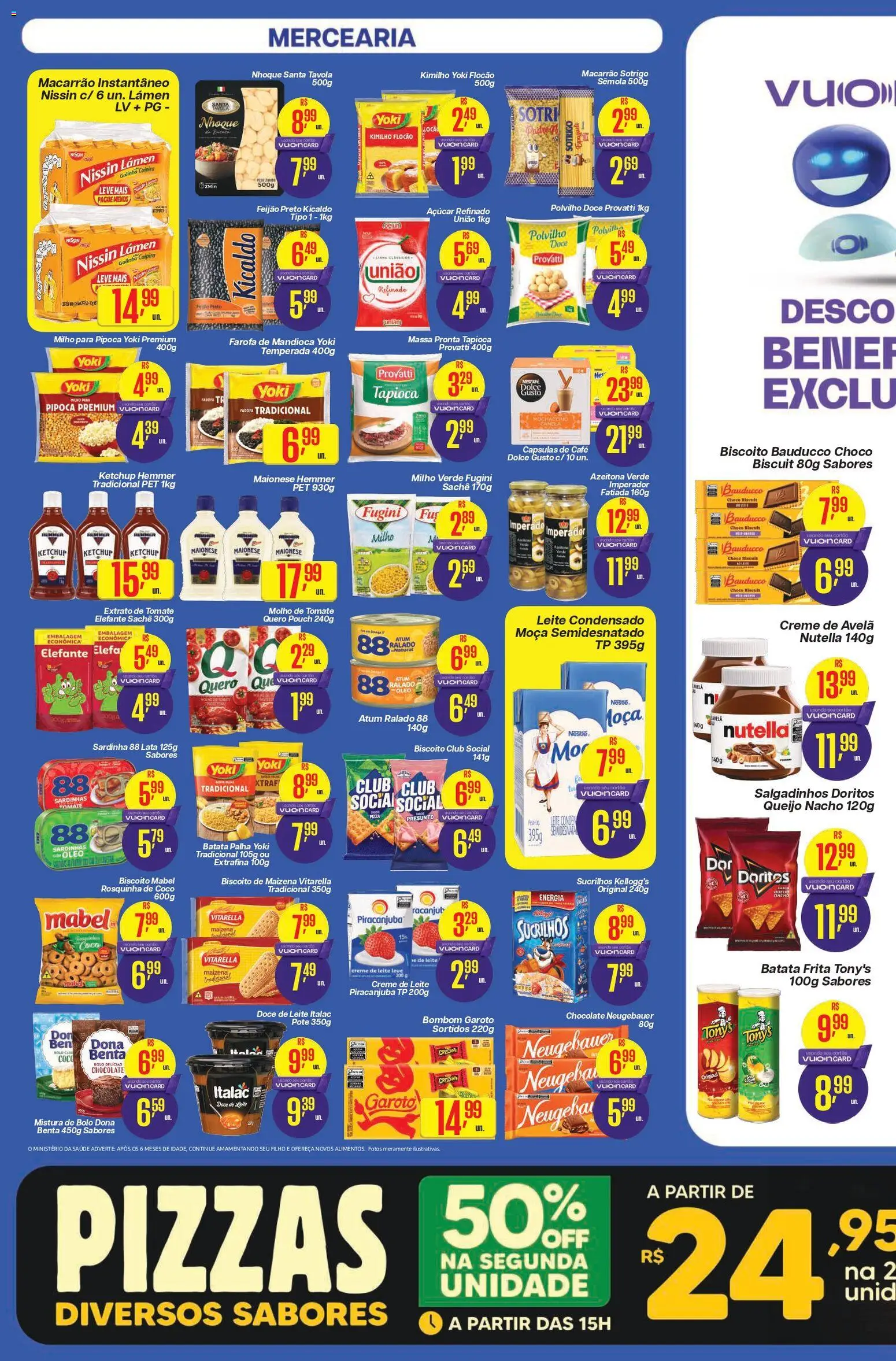 Comper Folheto - válido de 20.04.2026 | Página: 2 | Produtos: Mandioca, Leite, Salgadinhos, Batata frita