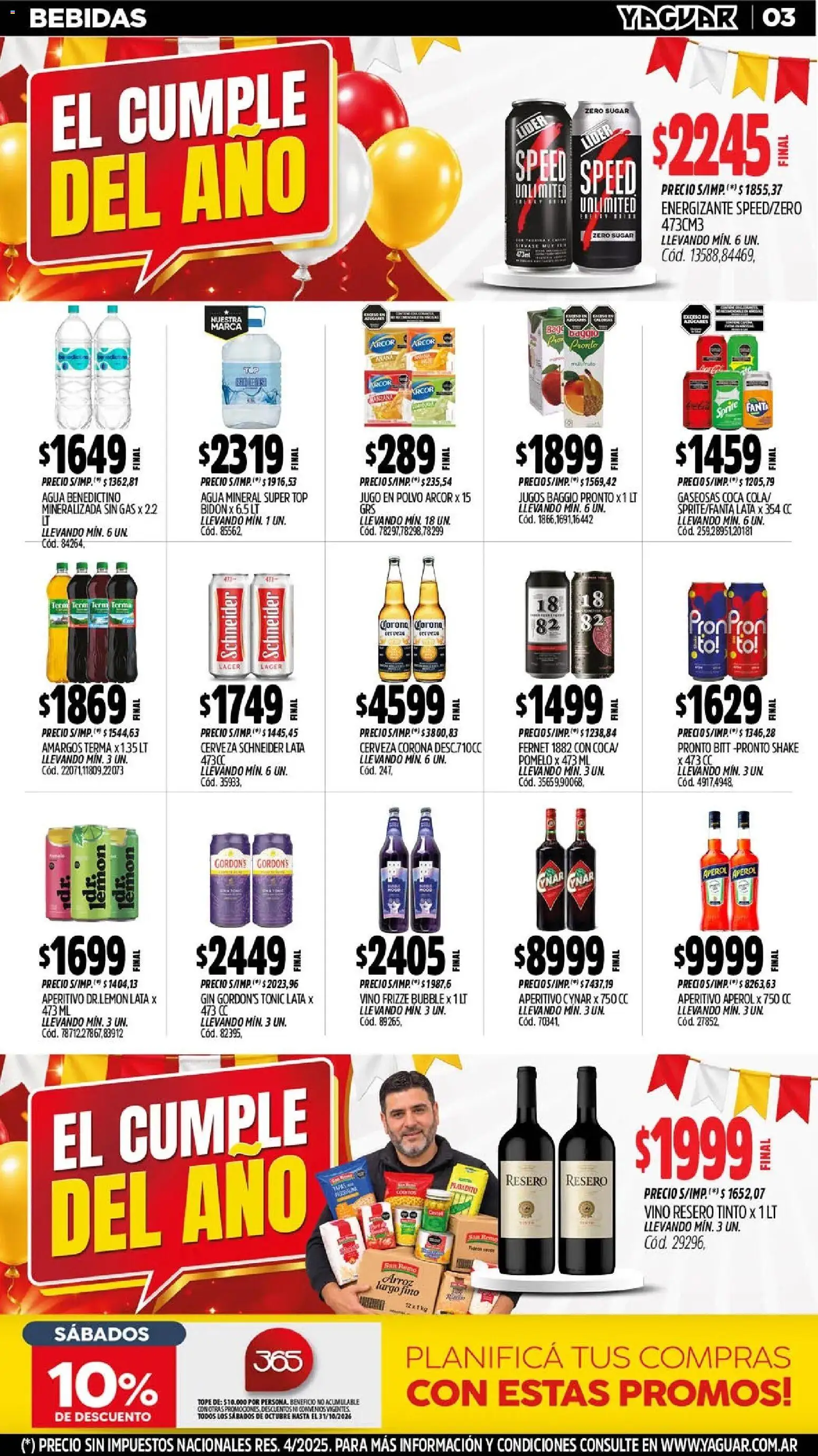 Yaguar - Oferta Semanal Parque Chacabuco │ válido desde el 12/10/2026 | Página: 4