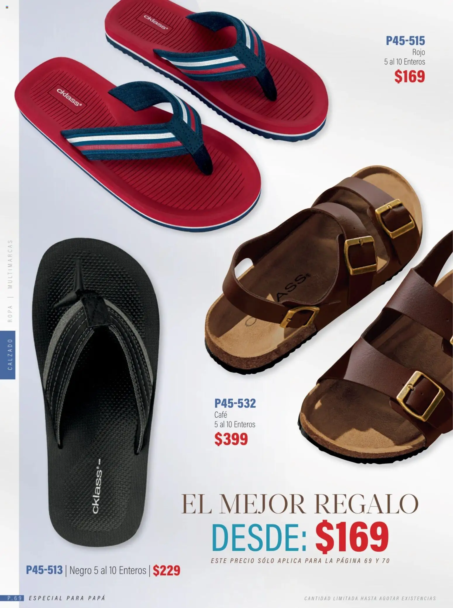 Nuevas ofertas de Cklass válidas en toda la República Mexicana desde el 15.06.2026. ¡Encuentra las mejores ofertas en Cklass catálogo Rebajas para papá! | Página: 70