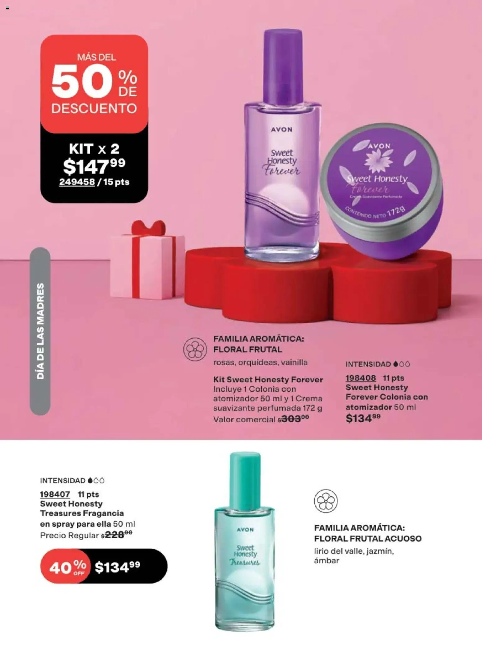 Nuevas ofertas de AVON válidas en toda la República Mexicana desde el 02.04.2026. ¡Encuentra las mejores ofertas en AVON campaña 6 2026! | Página: 36 | Productos: Crema, Suavizante, Fragancia