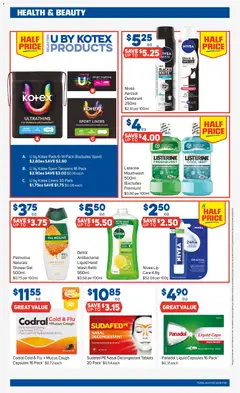 Preview of Foodland catalogue - valid from 24/06/2026 | Page: 26 | Products: Shower, Milk, Deodorant, Tampons