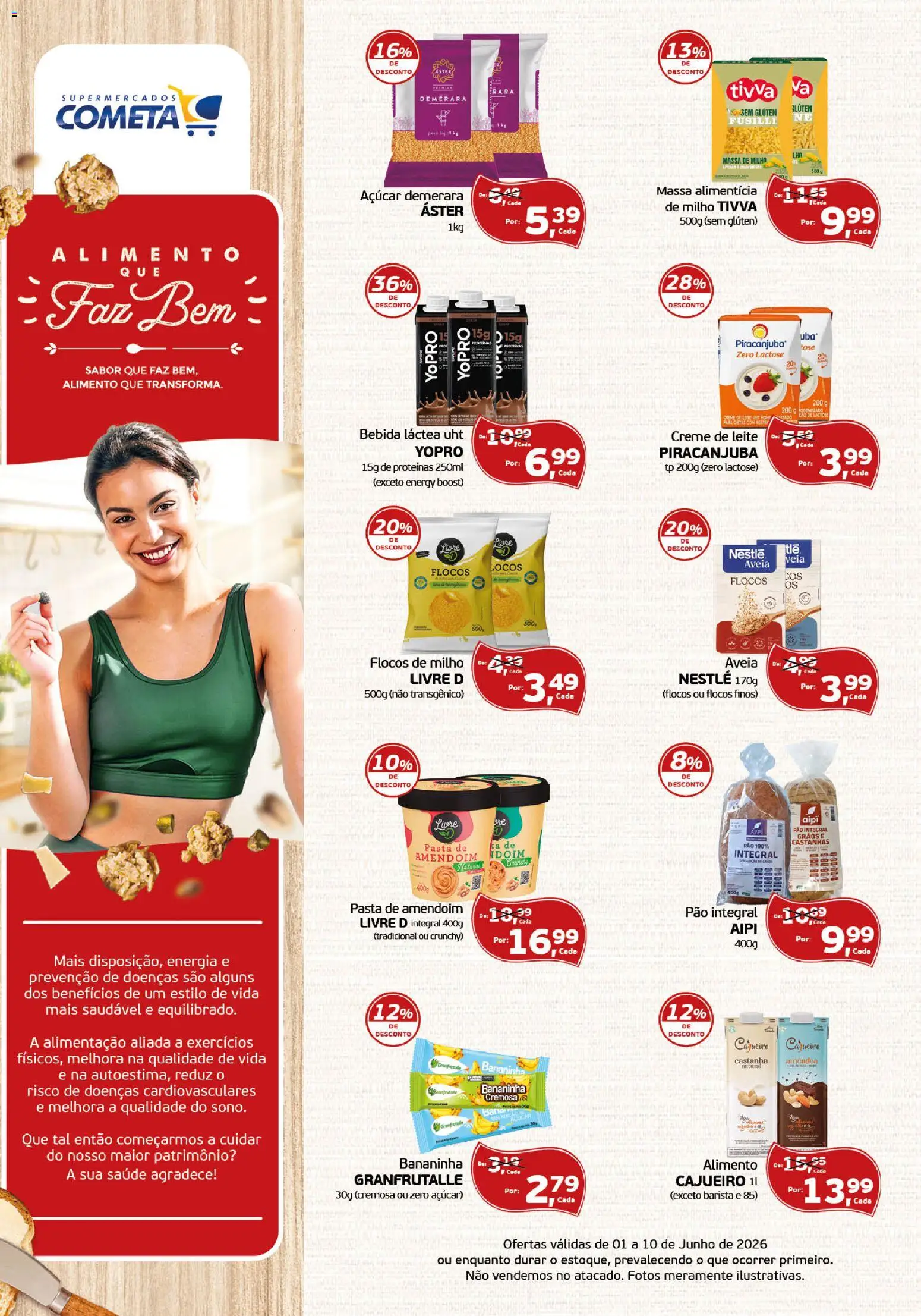 Cometa Supermercados Folheto - válido de 01.06.2026 | Página: 1
