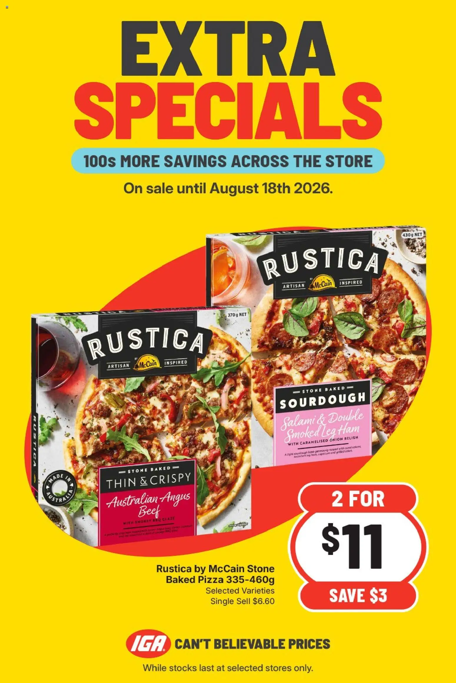 IGA catalogue - valid from 12/08/2026 | Page: 4 | Products: Salami, Ham, Beef, Relish