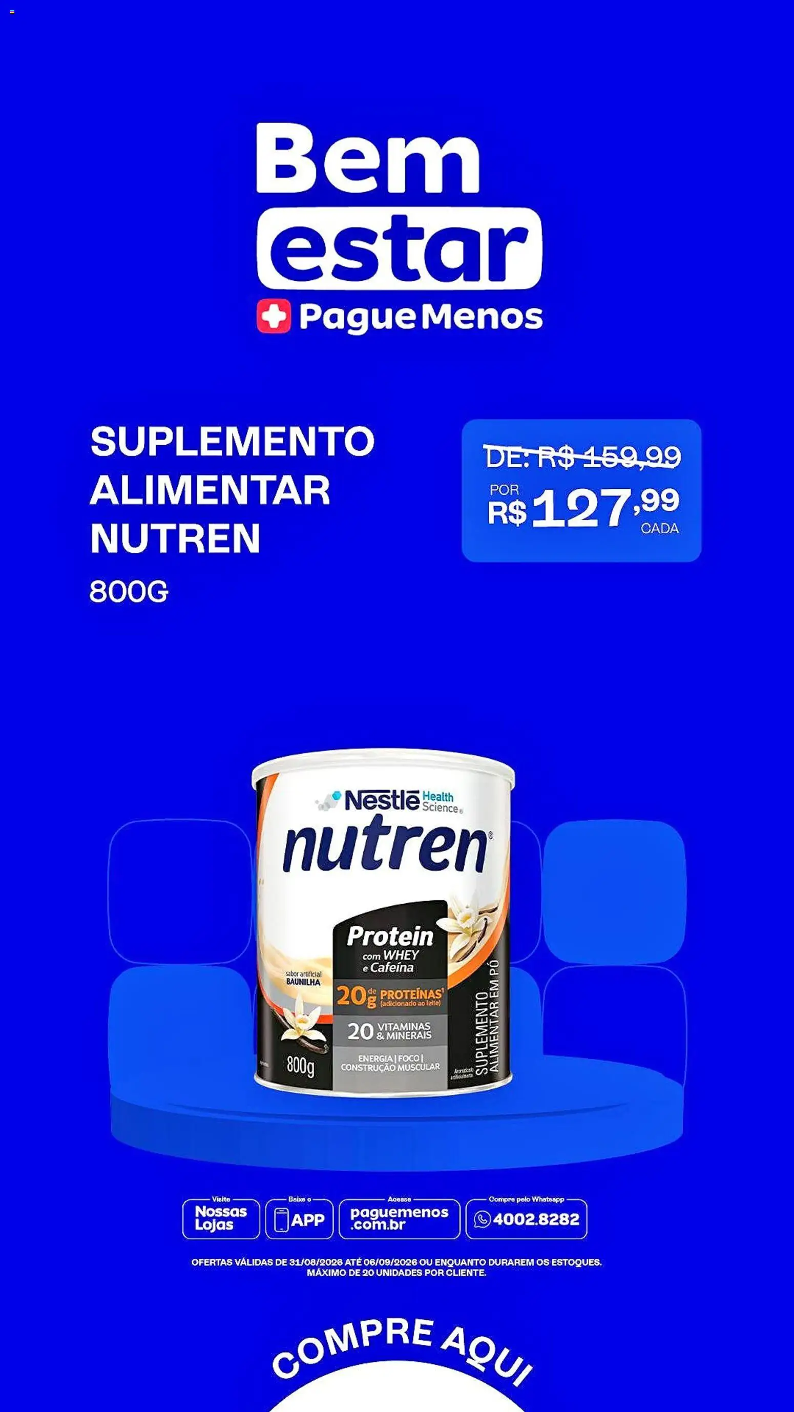 Pague Menos Folheto - válido de 31/08/2026 | Página: 4