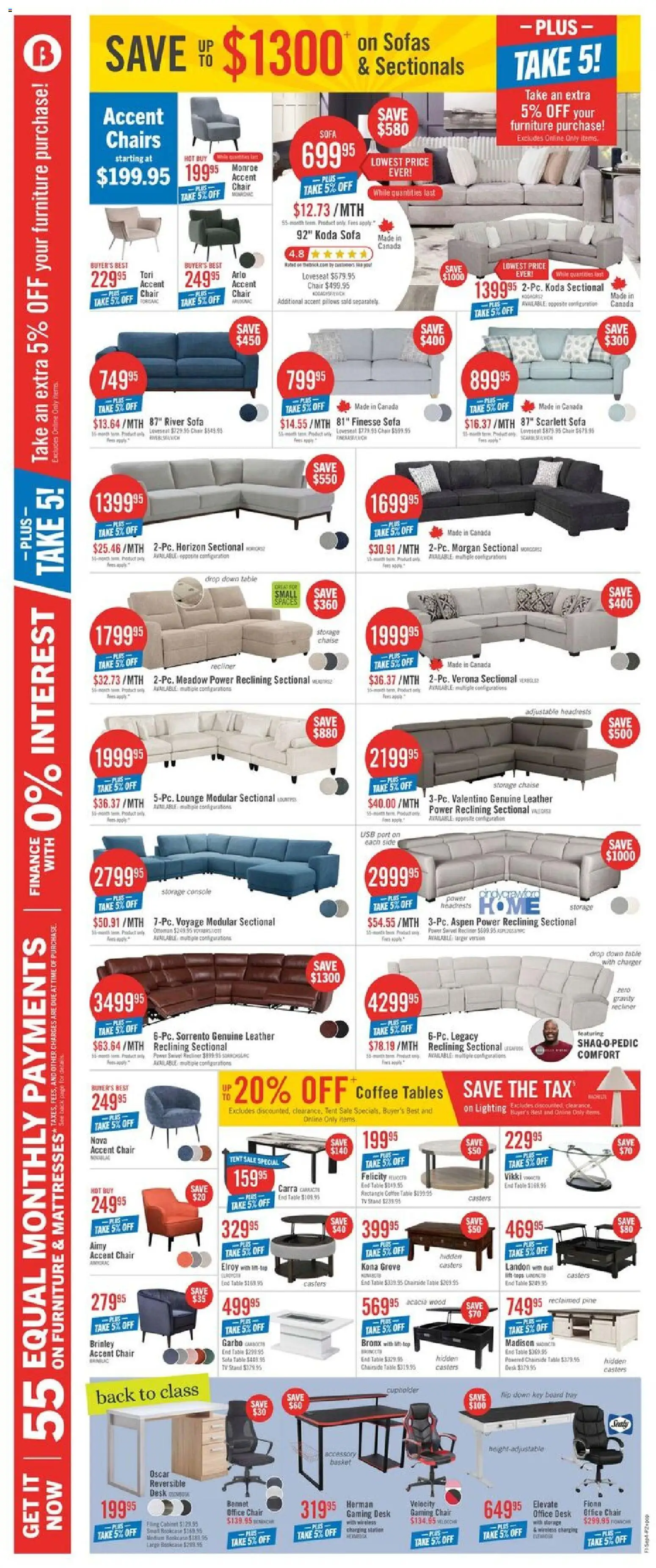 The Brick flyer valid from Sep 3, 2026 | Page: 5