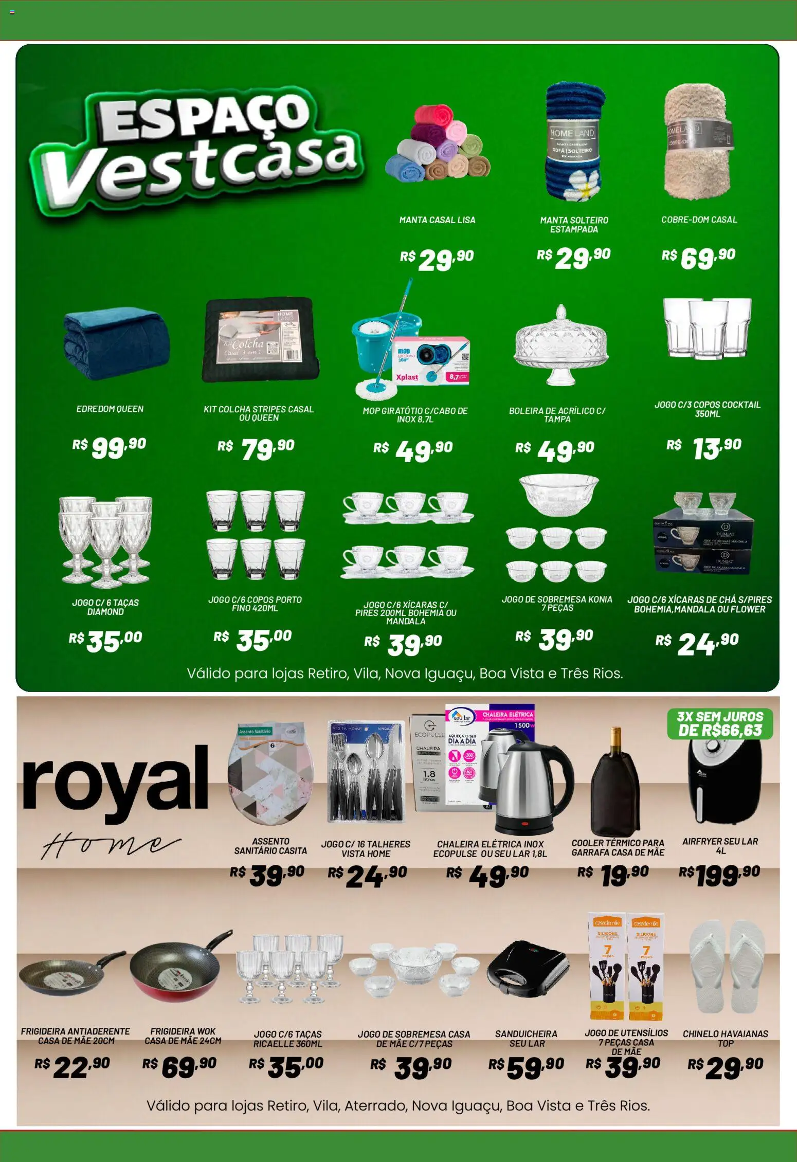 Royal Supermercados Folheto - válido de 29/06/2026 | Página: 16 | Produtos: Mop, Frigideira, Cooler, Boleira