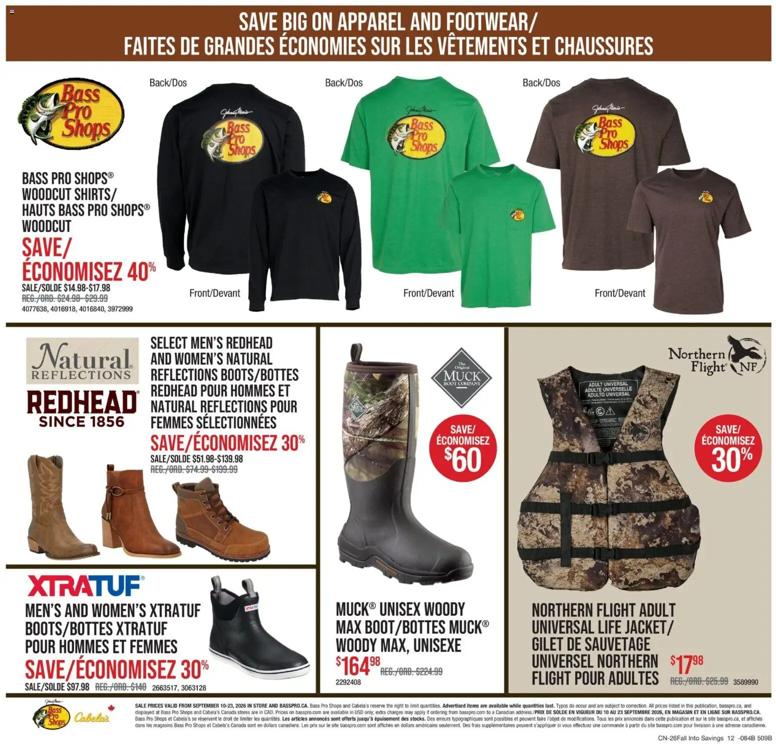 Cabelas flyer valid from Sep 10, 2026 | Page: 12