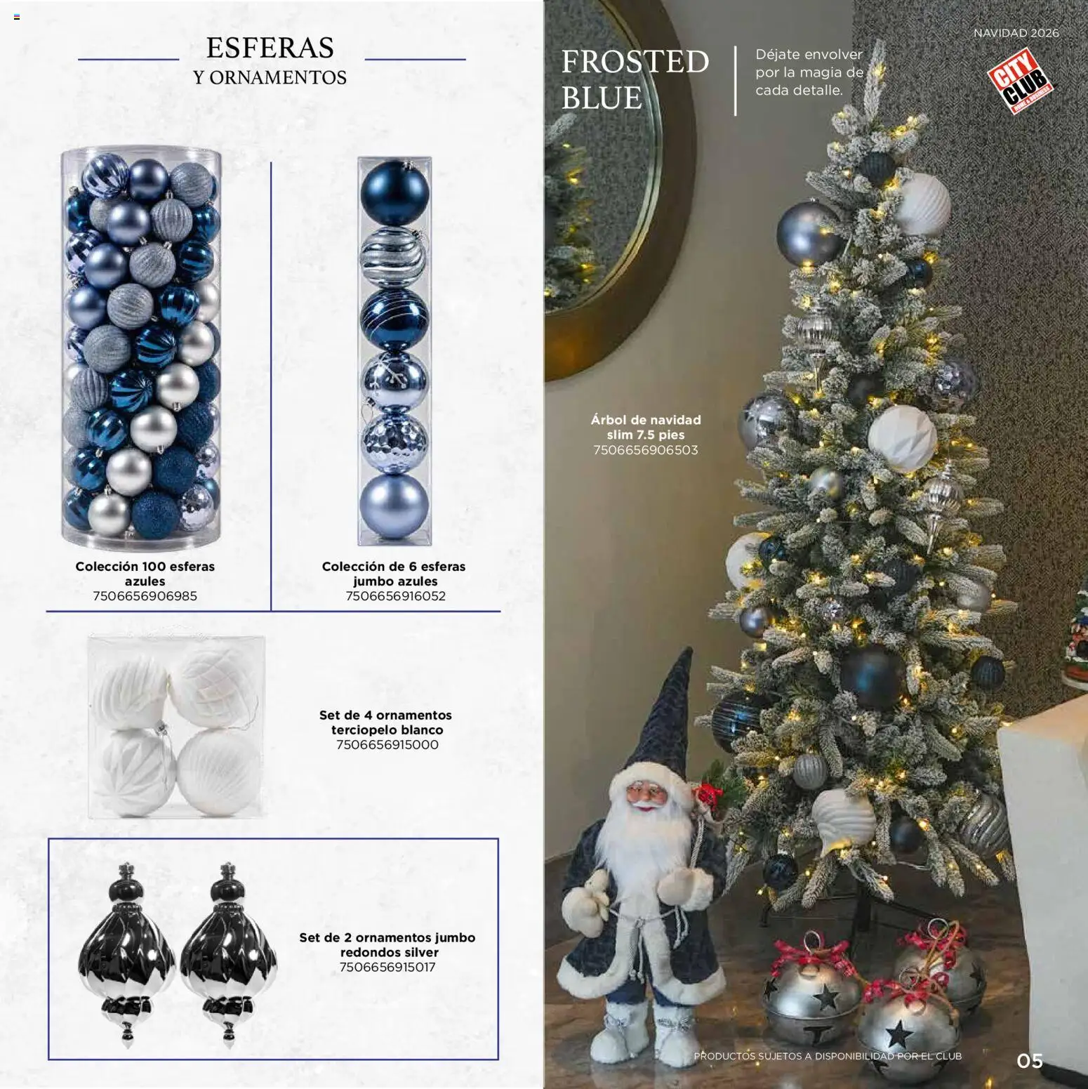 Nuevas ofertas de City Club válidas en toda la República Mexicana desde el 02/10/2026. ¡Encuentra las mejores ofertas en City Club Catálogo Navideño! | Página: 5