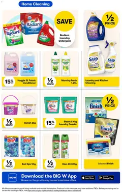 Preview of Big W Must Have Deals - valid from 23/07/2026 | Page: 18 | Products: Powder, Conditioner, Water, Dishwasher