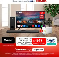 Vista previa de folleto Catálogo Hiraoka - Martes De Combos de la Hiraoka válido desde 15/09/2026 | Página: 4 | Productos: Video